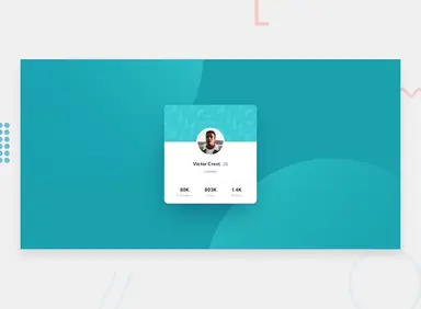 Profile card component